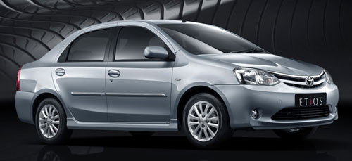 Toyota to launch diesel powered Etios in India next month